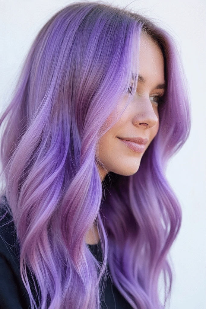 26 Lavendelfrisuren